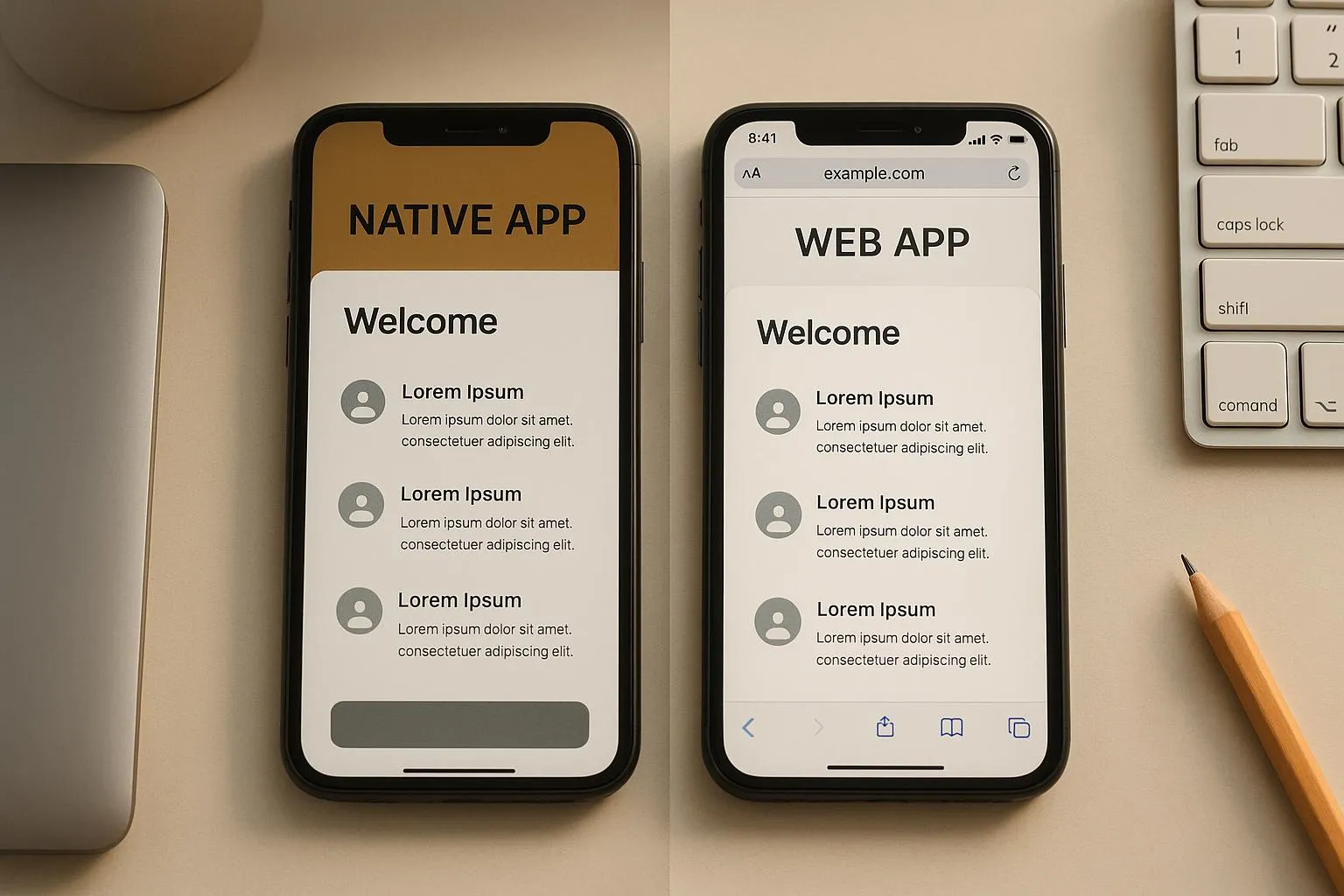 App Nativo ou Web App: Qual Escolher em 2026